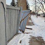 Fence or Structure Concern - City Property at 97 Riverwood Crescent Se, Calgary, Ab T2 C 4 E9, Canada