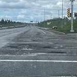 On-Street Bike Lane - Repair at 1700 68 St NE