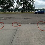 Sidewalk or Curb - Repair at 1435 Lake Bonavista Dr SE