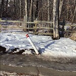 Fence or Structure Concern - City Property at 1350 Riverdale Av SW