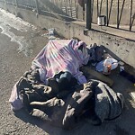 Debris on Backlane at 525 13 Av SW