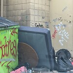 Debris on Backlane at 3908 17 Av SE